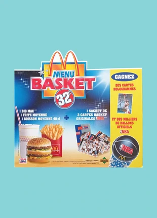 PLV affiche carton McDonald's Menu Basket 21,5 x 28 cm, marque: McDonald's, état: Bon état, 19,99 €, 21,69 € Protection acheteurs (Pro) incluse