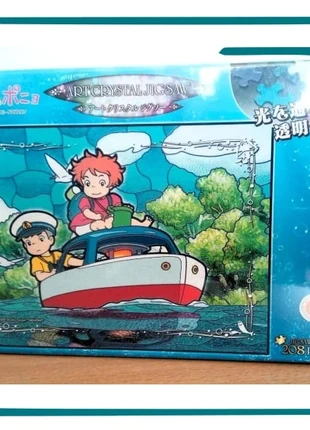 Puzzle 208 pièces Art crystal Ponyo sur la falaise – Studio Ghibli – Effet vitrail – Neuf, brand: Ghibli, condition: New with tags, €27.00, €29.05 includes Buyer Protection Pro