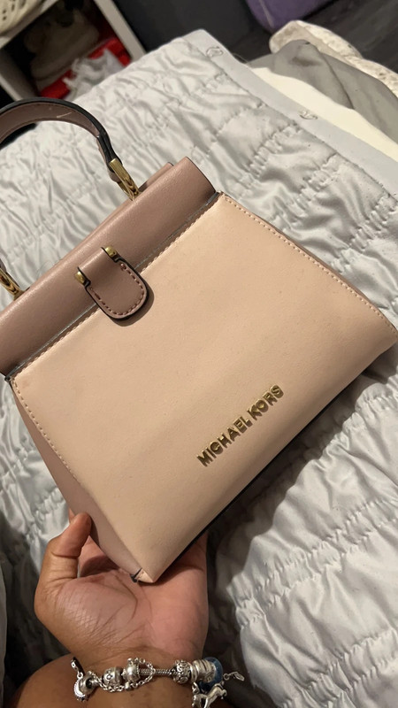 Michael kors deals pale pink handbag