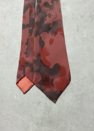 Cravate homme Brummell Pure Soie motif abstrait rouge bordeaux Made in France, brand: Brummell, condition: Very good, €15.00, €16.45 includes Buyer Protection
