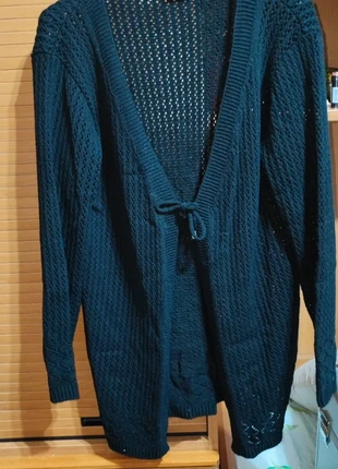 Cardigan nero con motivo traforato- donna , marque: Tugra, état: Très bon état, taille: M / 38 / 10, 5,00 €, 5,95 € Protection acheteurs incluse