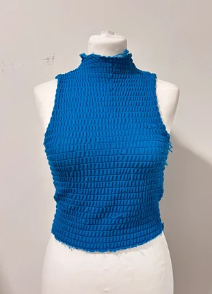 Pleats top, marque: Collusion, état: Très bon état, taille: M / 38 / 10, 5,00 €, 5,95 € Protection acheteurs incluse
