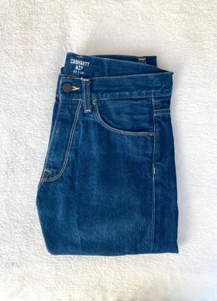 Jeans bleu Carhartt slim taille XS, marque: Carhartt, état: Très bon état, taille: XS / 34 / 6, 12,00 €, 13,30 € Protection acheteurs incluse