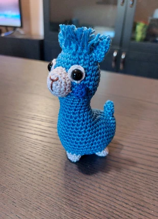 Alpaca blu amigurumi all'uncinetto, marque: Mano, état: Neuf sans étiquette, taille: Taille unique, 9,50 €, 10,68 € Protection acheteurs incluse