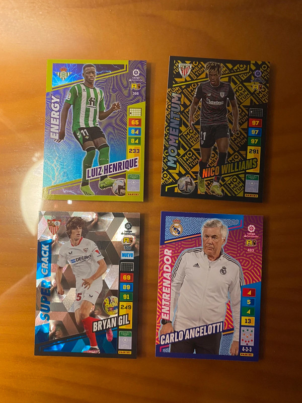 Pack cartas fútbol