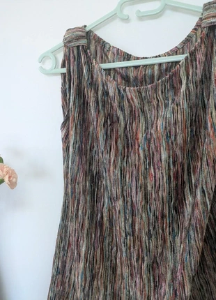 Haut col bateau drapé en maillage irisé, merk: Vintage Dressing, staat: Heel goed, maat: M / 38 / 10, € 7,00, € 8,05 inclusief Kopersbescherming