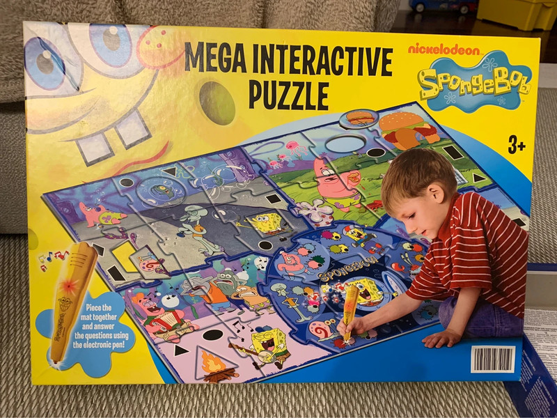 Puzzle top bob esponja