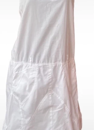 Robe midi Desigual blanche talle 40, merk: Desigual, staat: Heel goed, maat: L / 40 / 12, € 12,00, € 13,30 inclusief Kopersbescherming