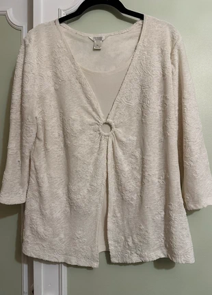 Haut blanc infeoissable, brand: Christopher & Banks, condition: Very good, size: XL / 42 / 14, €3.00, €3.85 includes Buyer Protection