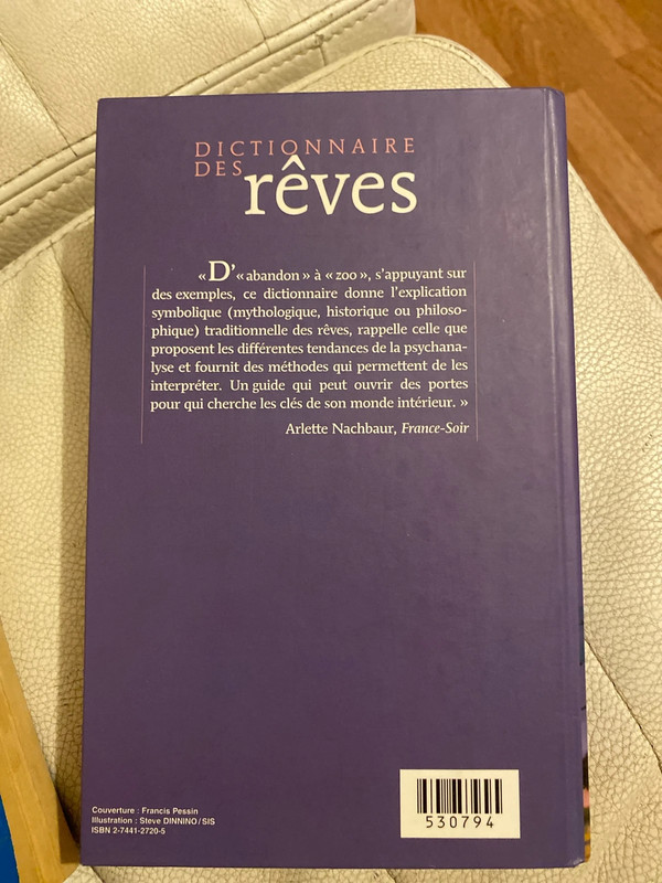 Dictionnaires des rêves 715 pages 2