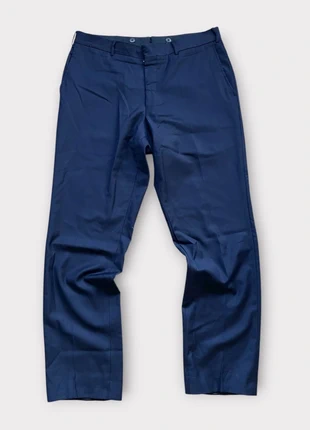 Pantalon droit fluide Ralph Lauren bleu marine en laine vierge homme - Taille 44 #PT009, marque: Ralph Lauren, état: Très bon état, taille: L, 35,00 €, 37,45 € Protection acheteurs incluse