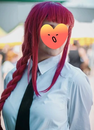 Makima wig, marque: Aliexpress, état: Très bon état, taille: Taille unique, 12,00 €, 13,30 € Protection acheteurs incluse