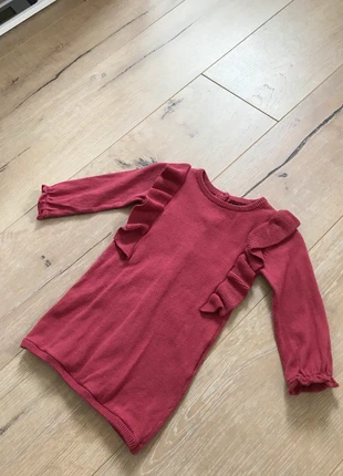 Robe bordeaux Kiabi à volants 6 mois, marke: Kiabi, zustand: Sehr gut, größe: 3-6 Monate / 62, 2,00 €, 2,80 € inklusive Vinted-Käuferschutz