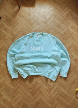 Sweat bleu ciel levis taille XL, marke: Levi's, zustand: Sehr gut, größe: XL, 16,00 €, 17,50 € inklusive Vinted-Käuferschutz
