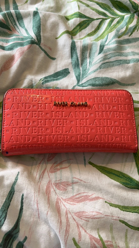 River island 2024 red purse