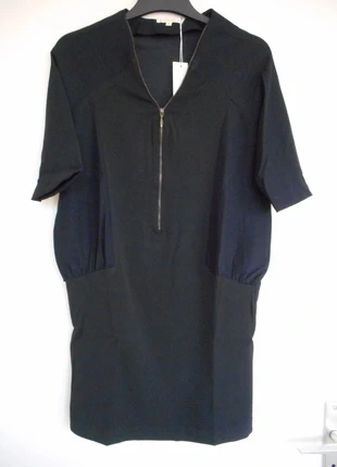 Robe bicolore noir/bleu marine zip Clo&se by Monshowroom T S = 36 NEUF, marca: CLO&SE, estado: Nuevo con etiquetas, tamaño: S / 36 / 8, 12,00 €, 13,30 € Protección al comprador incluida