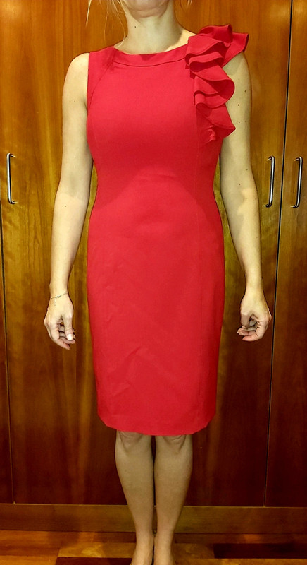 Vestido rojo de Calvin talla - Vinted