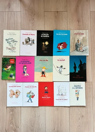 Lot de 15 livres de l’École des loisirs, staat: Heel goed, € 12,90, € 14,25 inclusief Kopersbescherming