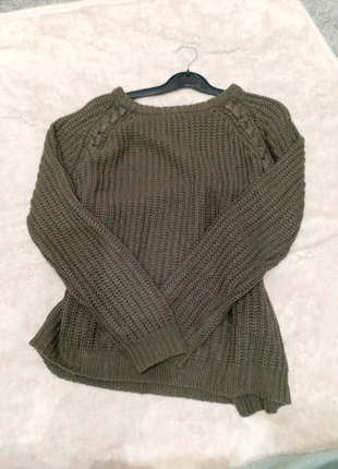 Khaki knitted jumper, brand: Atmosphere, condition: Very good, size: M / 10, £5.00, £5.95 includes Buyer Protection