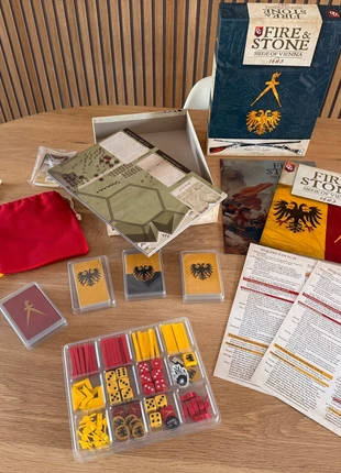 Fire & Stone - Siege of Vianna, 1683 (+playmat, sleeves), merk: Capstone Games, staat: Als nieuw, € 65,00, € 68,95 inclusief Kopersbescherming