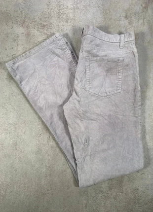 Pantalon Vintage En Velours Côtelé / Corduroy Gsjc gris clair coupe droite taille 7, brand: Vintage Dressing, condition: Very good, size: M / 38 / 10, €14.00, €15.40 includes Buyer Protection Pro