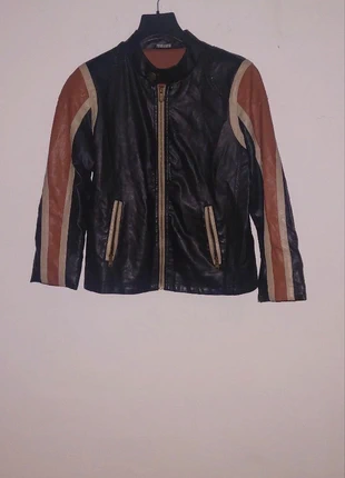 Giacca in pelle Sisley Vintage , marca: Sisley, estado: Bom, tamanho: M, €10.00, €11.20 inclui Proteção do Comprador