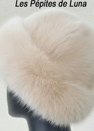 Chapeau femme en fausse fourrure blanc/crème – élégant & chaud, zustand: Neu, mit Etikett, größe: Einheitsgröße, 6,90 €, 7,95 € beinhaltet Vinted-Käuferschutz Pro