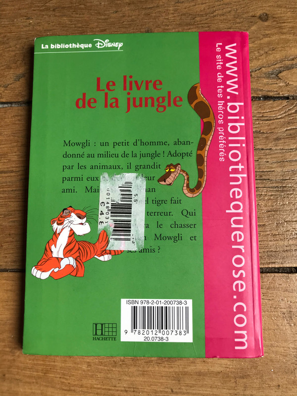 Bibliotheque Rose Le Livre De La Jungle Vinted