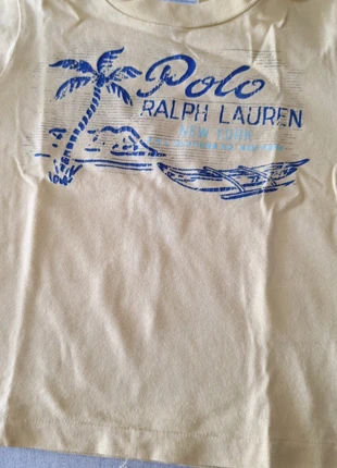 Tee-shirt Ralph Lauren, marque: Ralph Lauren, état: Bon état, taille: 9-12 mois / 74 cm, 3,00 €, 3,85 € Protection acheteurs incluse