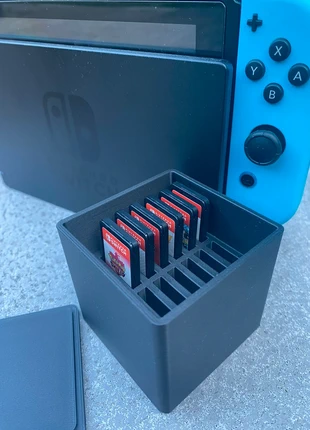 Nintendo Switch cartridge houder voor spellen, merk: SABY 3D, staat: Nieuw met prijskaartje, € 5,00, € 5,95 inclusief Kopersbescherming Pro