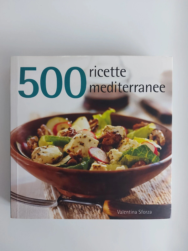 Libro 500 ricette mediterranee