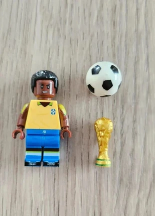 Minifigurine Football : Pelé / Brésil (compatible Lego), zustand: Sehr gut, größe: Einheitsgröße, 3,90 €, 4,80 € beinhaltet Vinted-Käuferschutz Pro