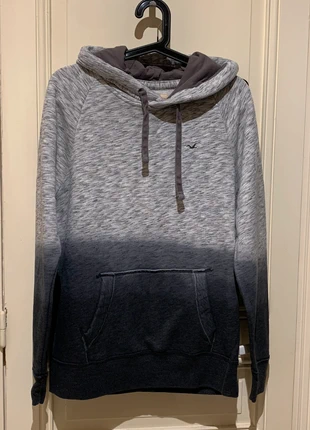 Sweat gris chiné tie & dye, marke: Hollister, zustand: Sehr gut, größe: M, 19,00 €, 20,65 € inklusive Vinted-Käuferschutz
