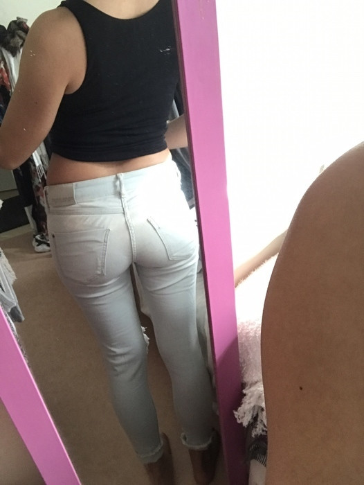 jeans Zara troué 2