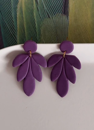 Mauve oorbellen, marque: trikobello, état: Neuf avec étiquette, 7,50 €, 8,58 € Protection acheteurs incluse