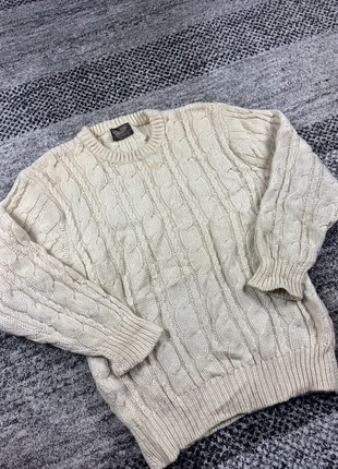 Fisherman Aran Wool Pullover, merk: Pullover, staat: Heel goed, maat: M, € 25,00, € 26,95 inclusief Kopersbescherming