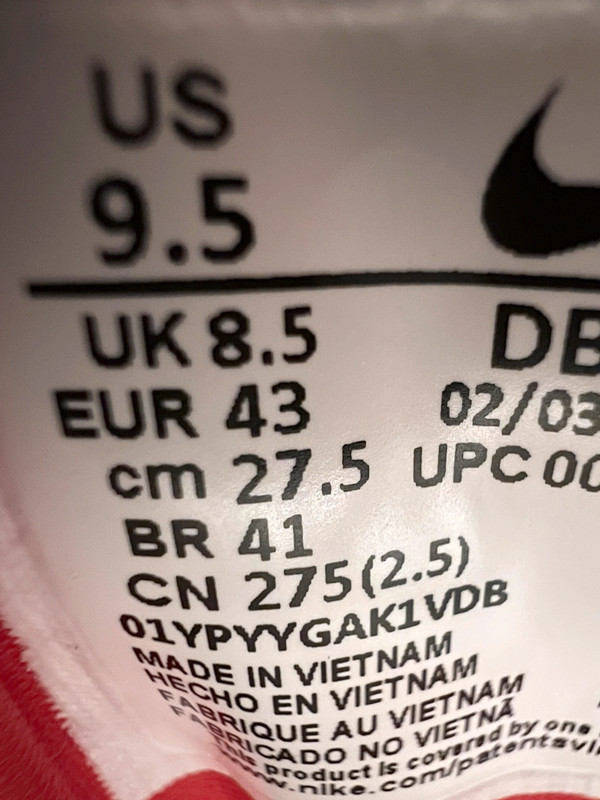 9 5 us nike hot sale