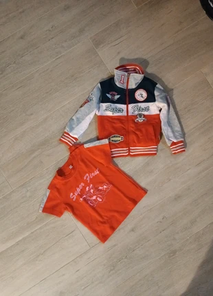 Set bimbo t-shirt e felpa, merk: Angel Wings, staat: Heel goed, maat: 12-18 maanden / 80 cm, € 5,00, € 5,95 inclusief Kopersbescherming