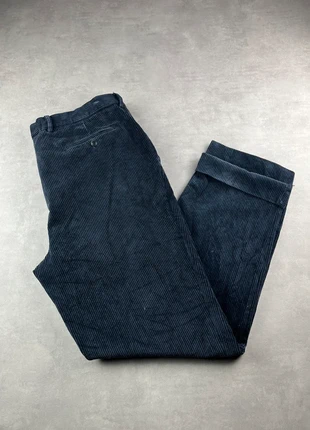 Pantalon en velours côtelé/corduroy baggy bleu marine new fashion vintage - Taille 42x32, brand: Vintage Dressing, condition: Very good, size: W42, €15.00, €16.45 includes Buyer Protection Pro