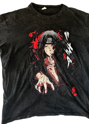 Naruto Red and Black Anime T Shirt, brand: anime, condition: New without tags, size: XL, £29.99, £32.19 includes Buyer Protection
