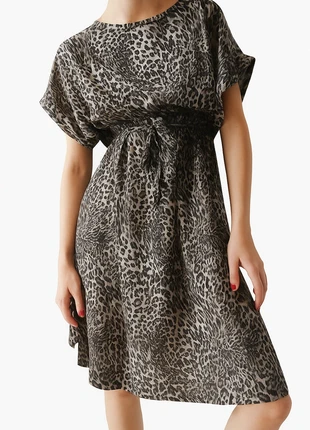 vestito stampa animalier leopardato, marke: Piazza Italia, zustand: Neu, größe: L / 40 / 12, 3,50 €, 4,38 € inklusive Vinted-Käuferschutz