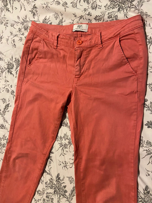 Pantalon chino corail le temps des cerises 2