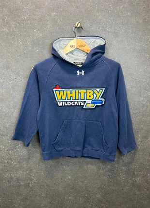 Sweat à Capuche Under Armour Bleu marine  Enfant Brodé, brand: Under Armour, condition: Very good, size: 12 years / 152 cm, €14.25, €15.66 includes Buyer Protection Pro