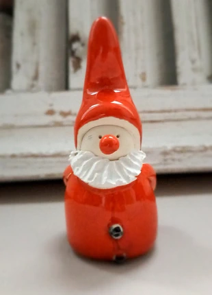 Cute ceramic gnome gigurine red hand-painted, staat: Nieuw zonder prijskaartje, € 15,50, € 16,98 inclusief Kopersbescherming