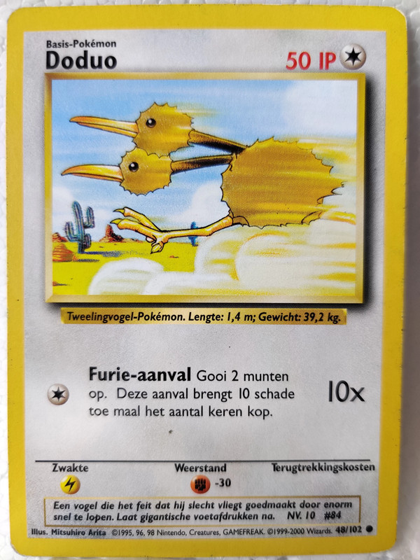 Pok mon Doduo first generation card Vinted