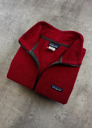Veste en polaire patagonia full zips unies rouge logo brodé taille XL homme / CLA081, marke: Patagonia, zustand: Sehr gut, größe: XL, 49,90 €, 53,10 € inklusive Vinted-Käuferschutz