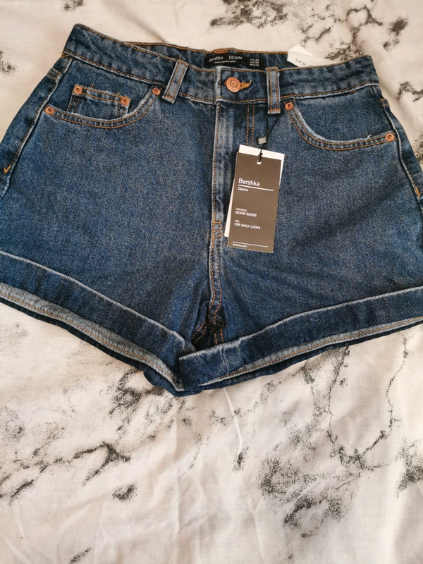 Shorts jeans clearance bershka