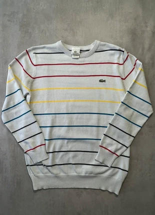 Pull Fin Manche Longue Lacoste Été Leger - Taille M, brand: Lacoste, condition: Good, size: M, €13.00, €14.35 includes Buyer Protection