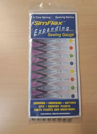 SimFlex expanding sewing gauge, marque: SIMPLEX, état: Neuf sans étiquette, 20,00 €, 21,70 € Protection acheteurs incluse