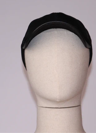 Casquette en cuir naturelle | Taille unique | Couleur Noir, marque: DT collection, état: Neuf sans étiquette, taille: Taille unique, 25,00 €, 26,95 € Protection acheteurs incluse